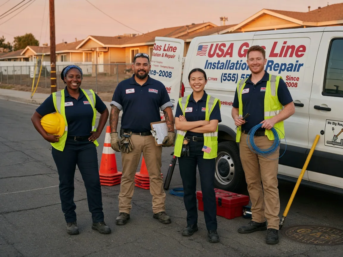 Gas Line Installation company in Branchville, IN